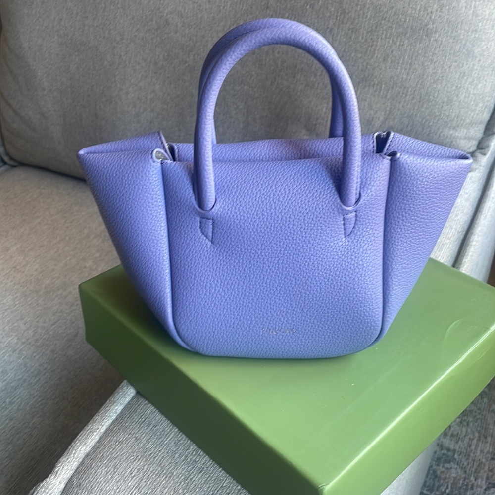 SINBONO Selena Ruched Hobo Handle Crossbody Bag - Purple